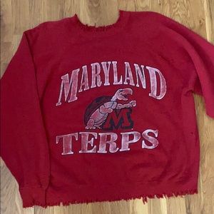 Vintage University of Maryland Crewneck